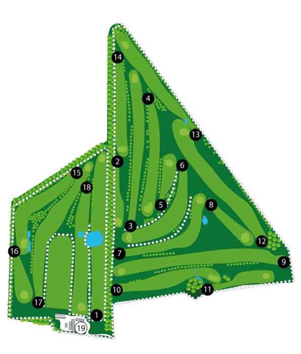 Mapka Śląski Klub Golfowy