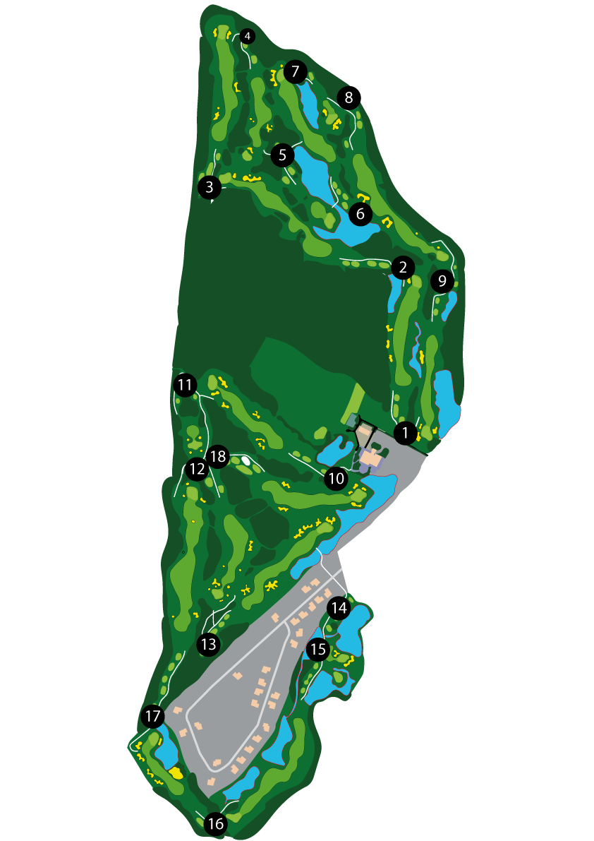 Mapka Wrocław Golf